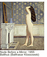 Nude Before a Mirror, 1955, Balthus ©The Metropolitan Museum of Art, Robert Lehman Collection, 1975